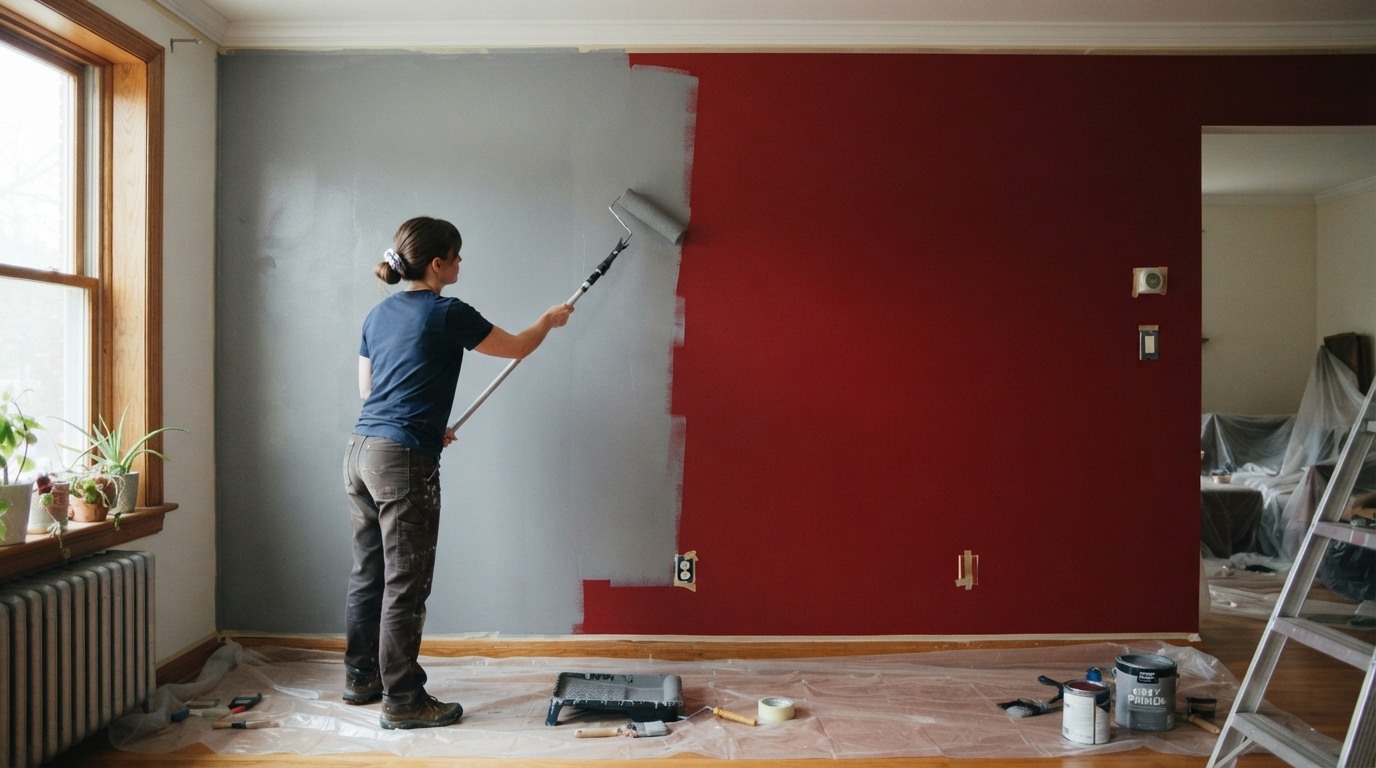 How to Paint Over Dark, Bold or Difficult Existing Colours